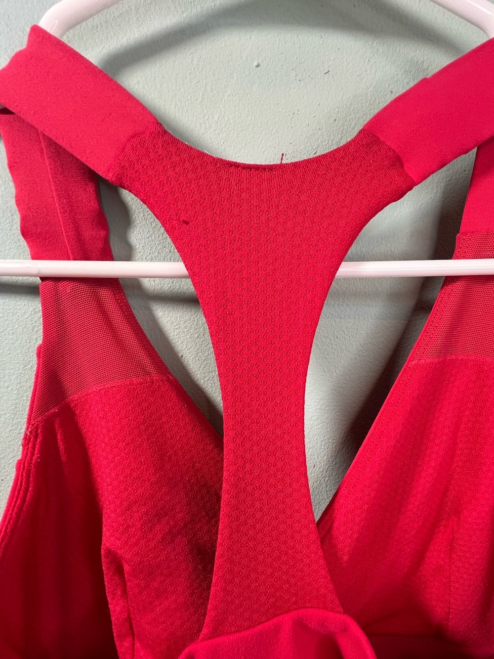 Lululemon Red Racerback Built-In Bra Tank Top - Picture 6 of 6